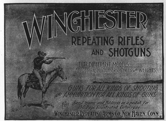 1899 Winchester rifle advertisement