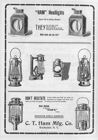 1903 lanterns advertisement