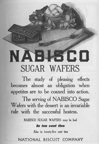 1910 Nabisco advertisement