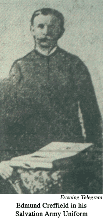 Edmund Creffield in the Salvation Army