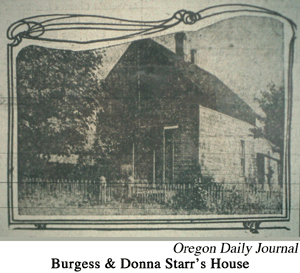Burgess & Donna Starr's House
