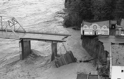 Eel River Flooding in 1964