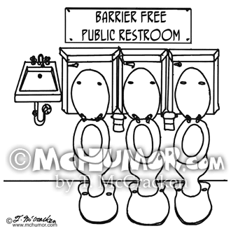 Restroom Cartoon 0388