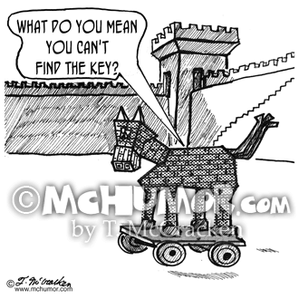 Locksmith Cartoon 1951