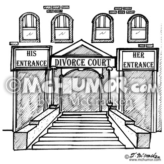 Divorce Cartoon 2022