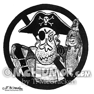 Pirate Cartoon 2574
