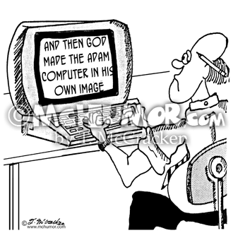 Computer Cartoon 2618