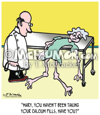 Osteoporosis Cartoon 2662