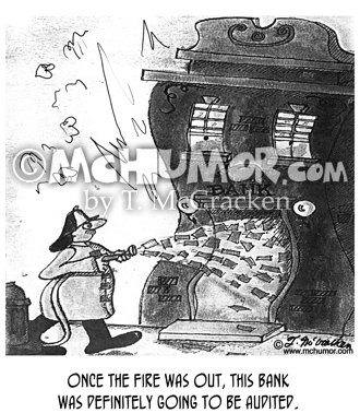 Bank Cartoon 2809