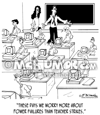 Teacher Cartoon 2869