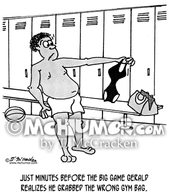 Gym Cartoon 2927