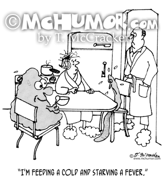 Flu Cartoon 3065
