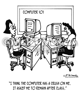 Computer Cartoon 3776