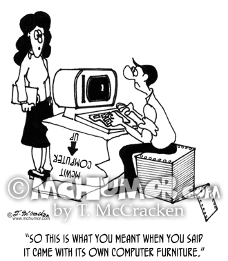 Computer Cartoon 3871