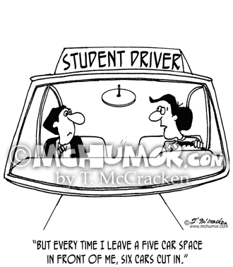 Driving Cartoon 3938