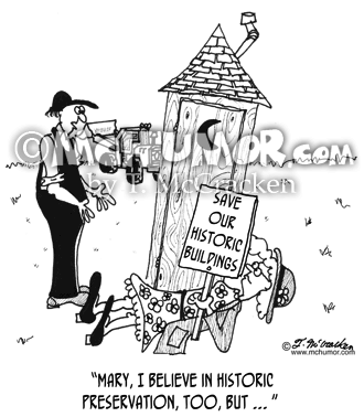 Outhouse Cartoon 3957