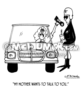 Driving Cartoon 4395