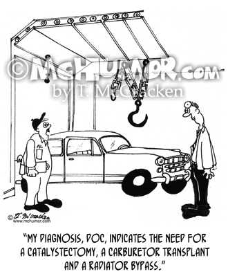 Car Repair Cartoon 4457