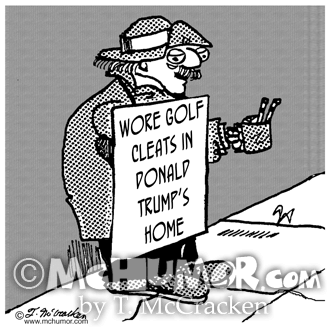 Golf Cartoon 4461