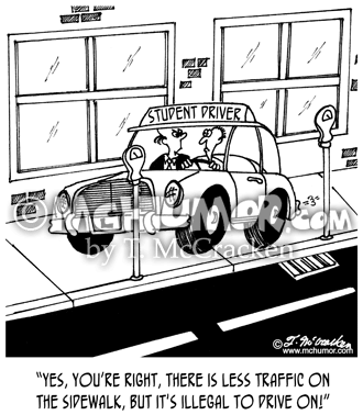 Driving Cartoon 4626
