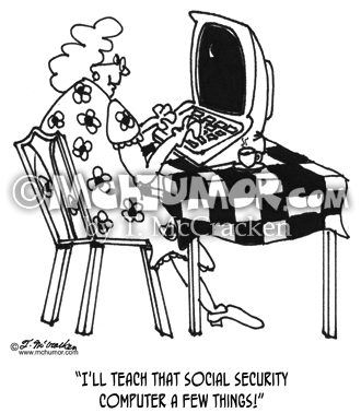 Social Security Cartoon 4634