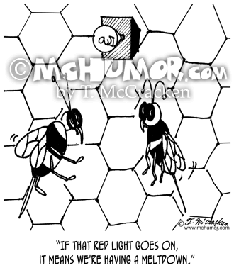 Bee Cartoon 4693