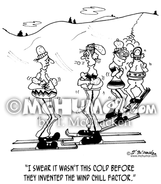 Skiing Cartoon 4731