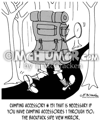 Hiking Cartoon 4746