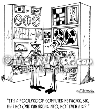 Computer Cartoon 4861