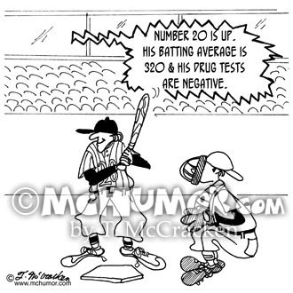 Baseball Cartoon 4879