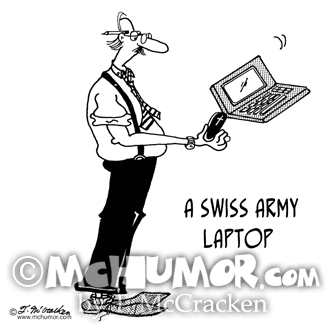 Computer Cartoon 4917