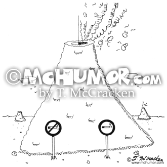 Volcano Cartoon 5102