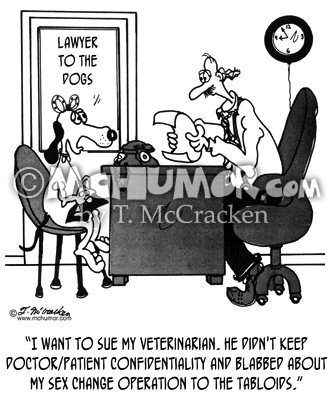 Veterinarian Cartoon 5309