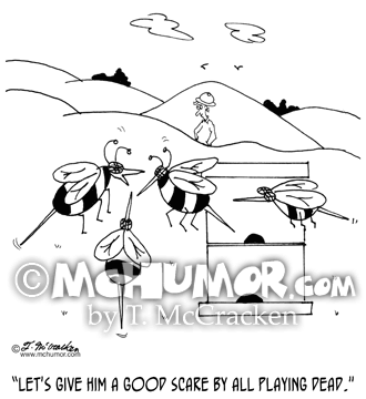 Bee Cartoon 5450