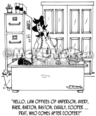 Lawyer Cartoon 5458
