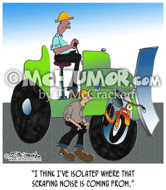Bulldozer Cartoon 6176