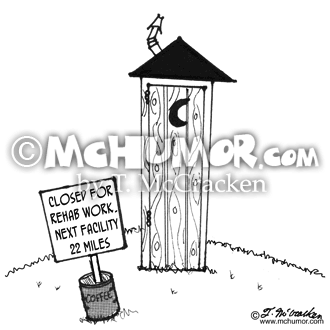 Outhouse Cartoon 6264