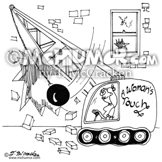 Demolition Cartoon 6401