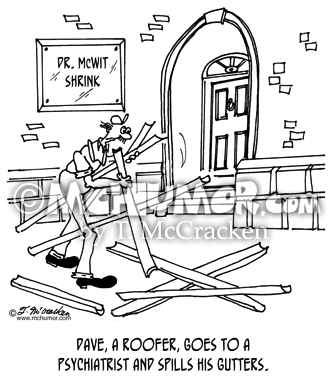 Roofing Cartoon 6422