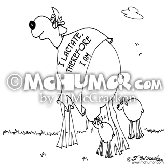 Goat Cartoon 6826