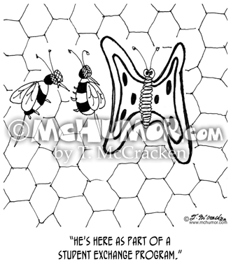 Bee Cartoon 6887