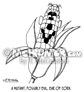 Corn Cartoon 7107