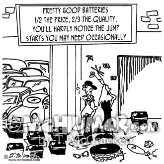 Battery Cartoon 7250