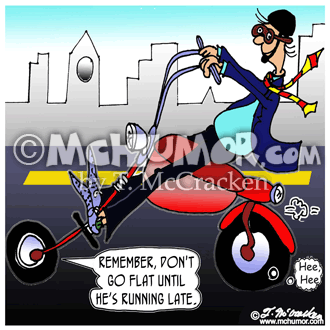 Motorcycle Cartoon 7426