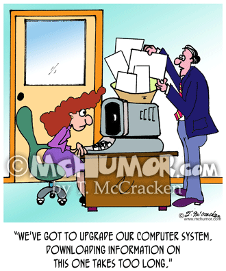 Computer Cartoon 7508