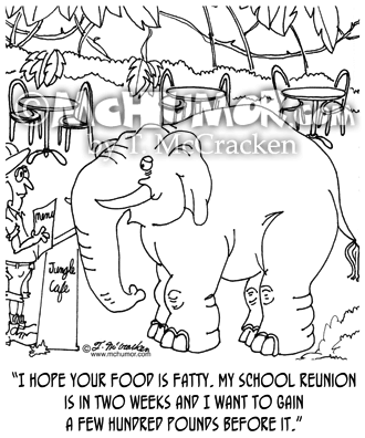 Elephant Cartoon 7737