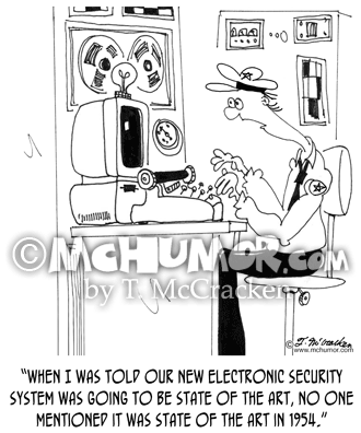 Security Cartoon 8233