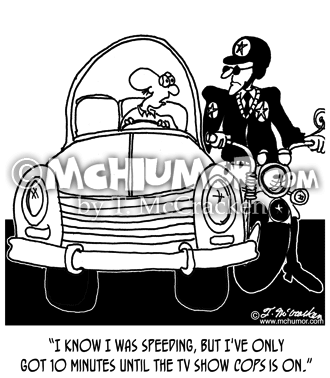 Speeding Cartoon 8261