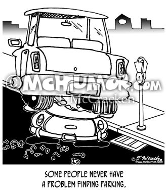 Parking Cartoon 8263
