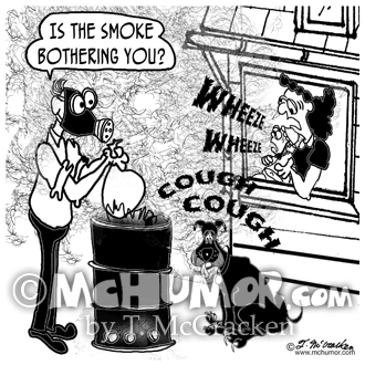 Pollution Cartoon 8393